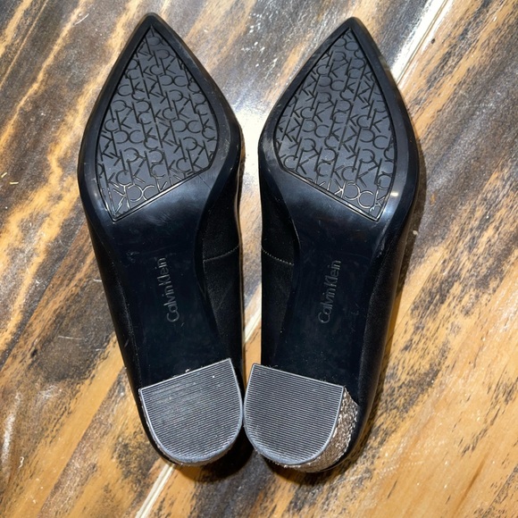 Calvin Klein Snakeskin Heels - Picture 5 of 5